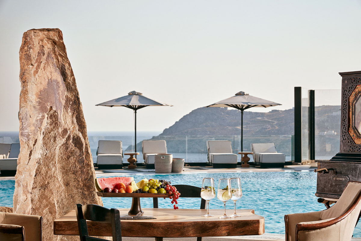 Hotel Royal Myconian - Leading Hotels Of The World, Griechenland, Elia Beach. Großes 33